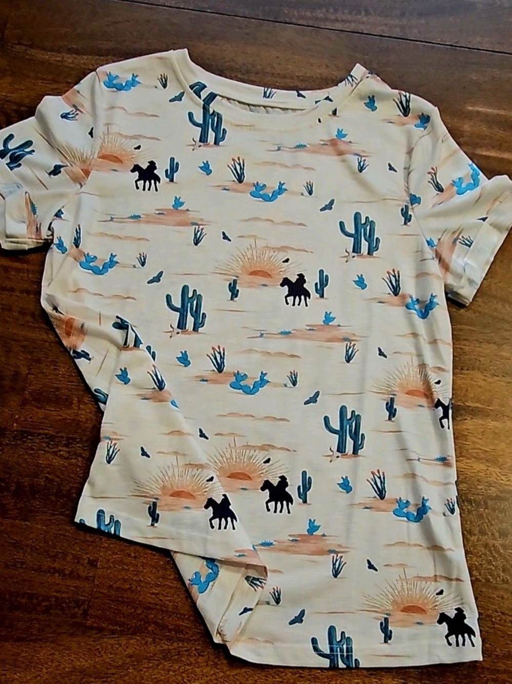 Cactus Print Tee